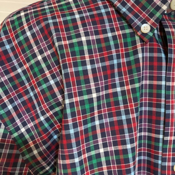 EC  Saddlebred Wrinkle-free Men’s Shirt Size Large - Picture 5 of 6